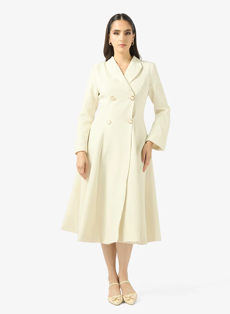 Khizana A-line Blazer Dress